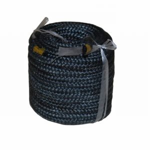Stove Rope 6mm Black (25Mtr. Coil)