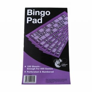 Bingo Pad CHILTERN WOVE 100Sheet 600 Game
