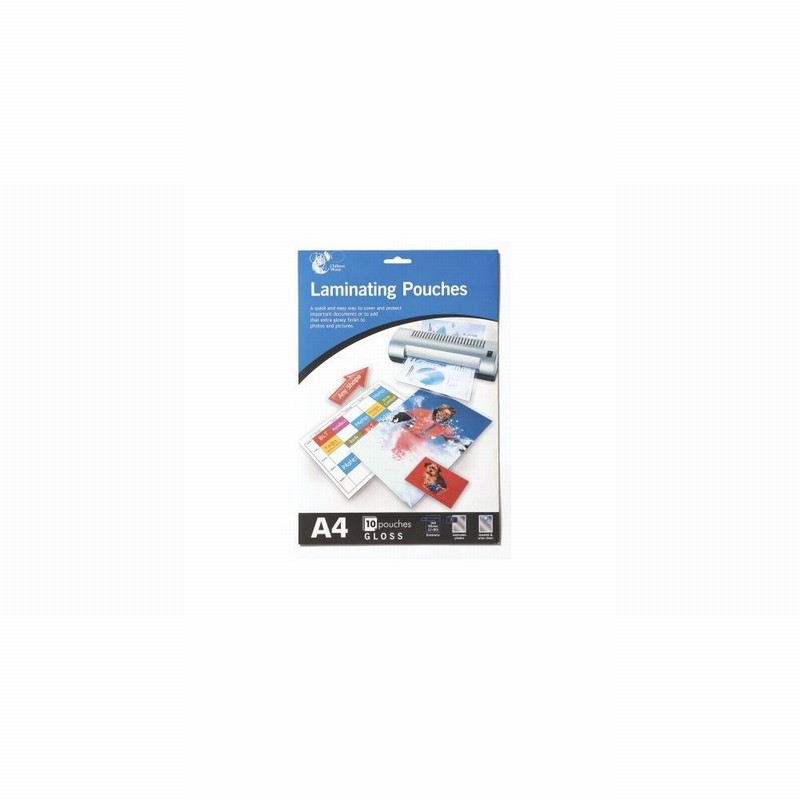 Laminating Pouches CHILTERN WOVE A4x10 ???Micron D