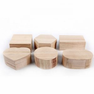 Box Ornamental Storage Wooden