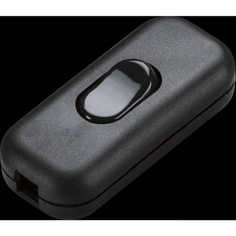 Switch Through 6amp 3terminal Black Compact