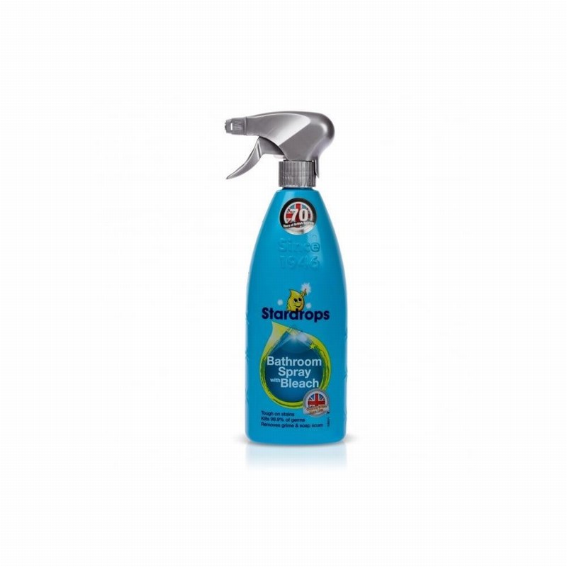 Cleaner STAR DROPS Bathroom with Bleach 750ml Trigger