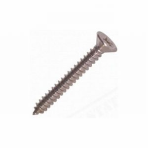 Screw S/T CSK SS  6x 3/4"(100)