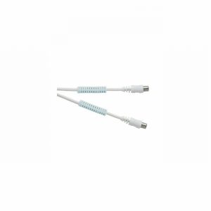 Lead Coaxial Plug to CoAxial Socket 2m White
