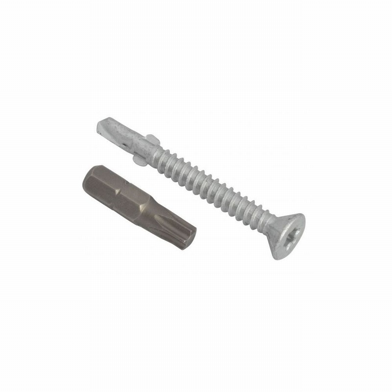 Screw TechFast S/D CSK Winged L/S 5.5x 50mm x100