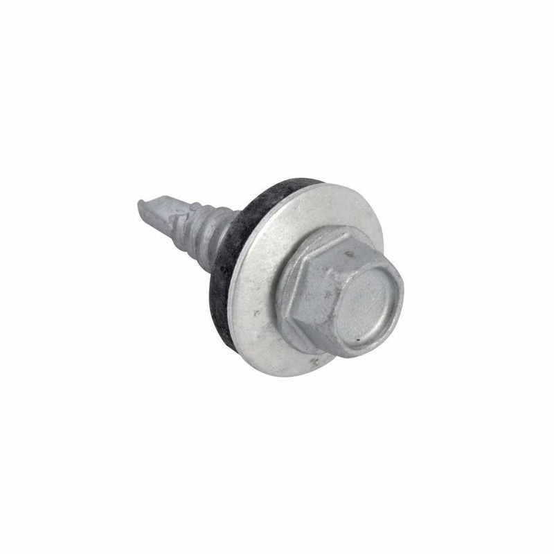 Screw TechFast S/D Hex EPDM Washer Stitch 6.3x22mm x100