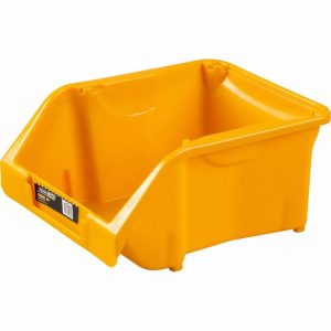 Tool Store Bin Stack Nest Slat Mt. 110x165x75mm Pl.Yel.