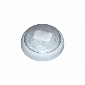 Flush Fitting Round White+Prismatic Diffuser 16W 4P IP44 D