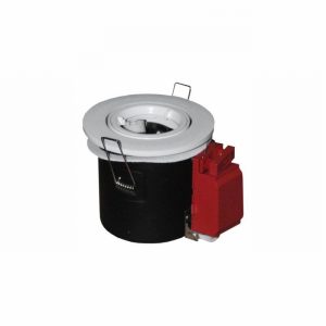 Downlight 12Volt Fire Rated White TILT IP20 D