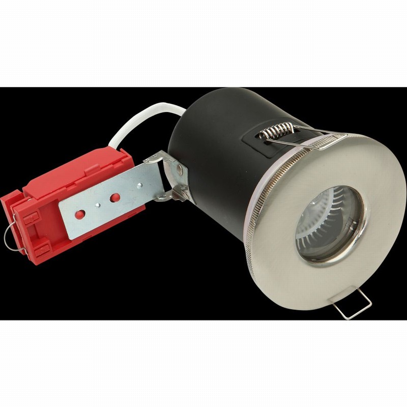 Downlight Shower 12Volt MR16 Fire Rated Br. Chrome IP65 D