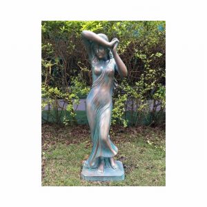 Garden Ornament VERGOGNA PHRYNE VERDIGRIS Colour 85cm