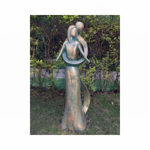 Garden Ornament INFINITE LOVE VERDIGRIS Colour 85cm