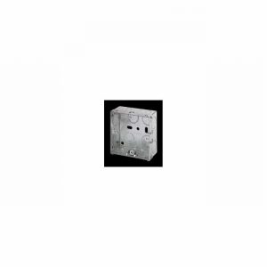 Box 1gang 16mm Galvanised