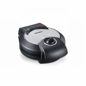 Waffle Maker SEVERIN Black & SS Non Stick Inner