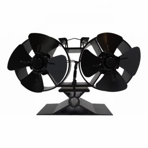 Stove Fan 2X4 Blade Black 14cm