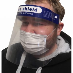 Face Shield WARRIOR Clear Screen
