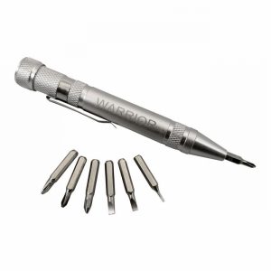 Screwdriver Set WARRIOR Precision 8Pce. Pen Style