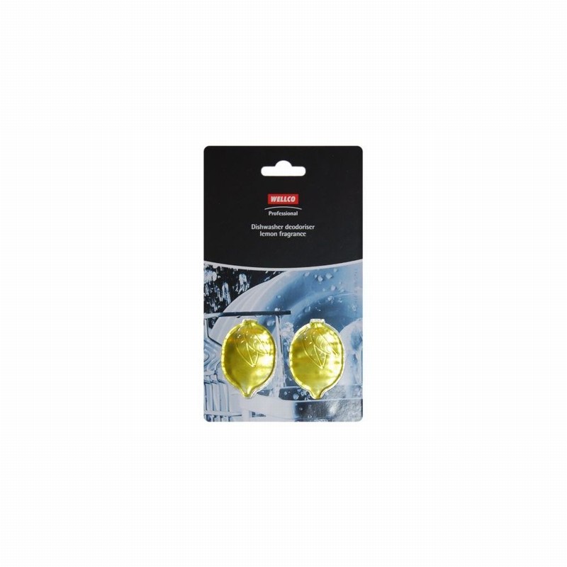 Deodoriser for Dishwasher Lemon Flavour x2