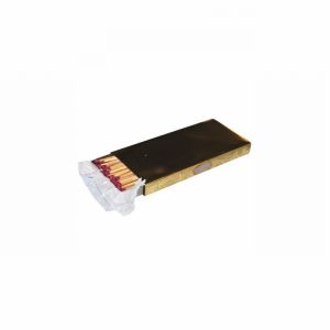 Fireplace Match Holder Brass Box