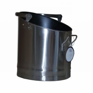 Coal Bucket SS Polished Compact