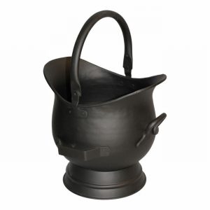 Coal Bucket German Black Set of 3