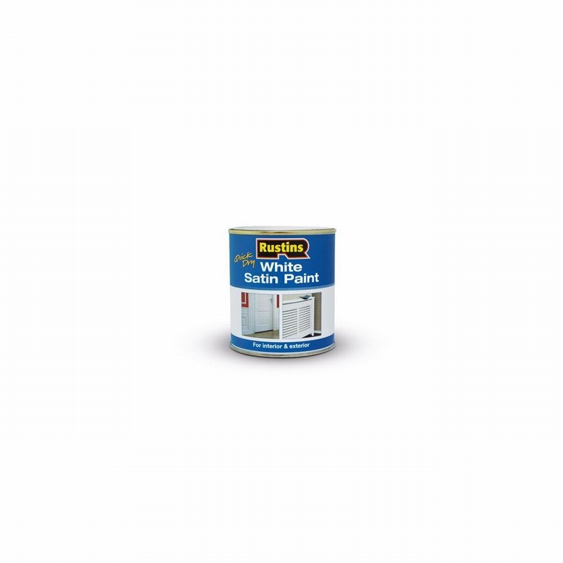 Paint Satin Finish White Quick Drying 250ml