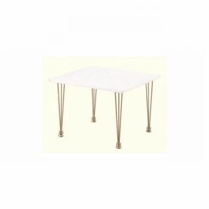 Table Lamp ROXANNE White & Chrome