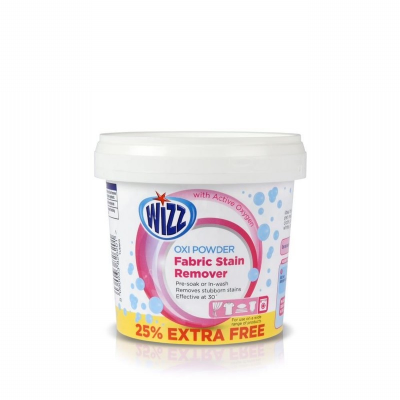 Washing Powder WIZZ Oxi Fabric Stain Remover 500Gm+25%