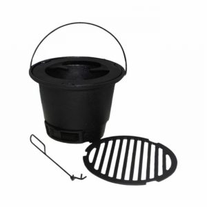 Barbecue BBQ Round Bucket Patt. & Potjie Cooker1.2<6Ltr.