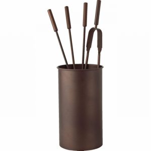 Companion Set 5Pce. In Bucket Silver