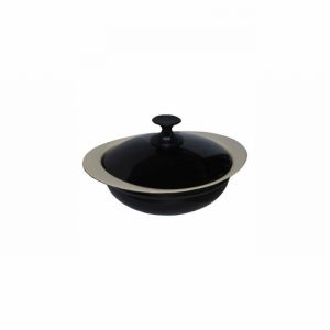 Stock Pot Oval O>T 31x26x8 En Blk. L