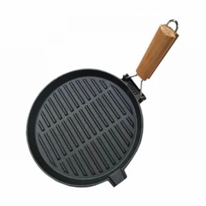 Skillet Pan Cast Iron 24.5cm Folding Handle