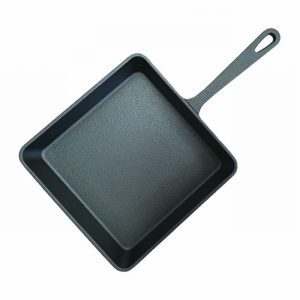 Skillet Pan Cast Iron Square 20cm