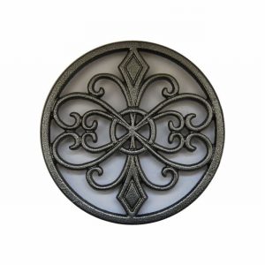 Trivet Cast Iron 18cm HERITAGE Round Grey