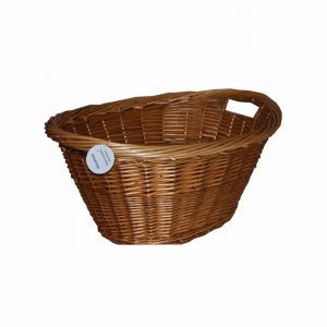 Log Basket Deluxe Oval Natural