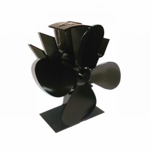 Stove Fan 4 Blade ELITE Premier Blade Black 18.7cm Com.