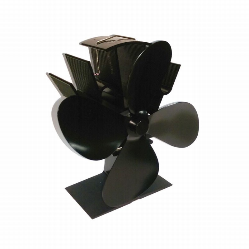 Stove Fan 4 Blade ELITE Premier Blade Black 18.7cm Com.