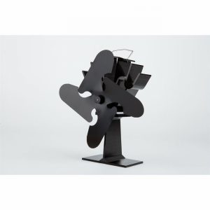 Stove Fan 4 Blade ELITE Black 23cm
