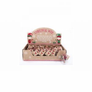 Christmas Elf Wishing Jar 6x2cm
