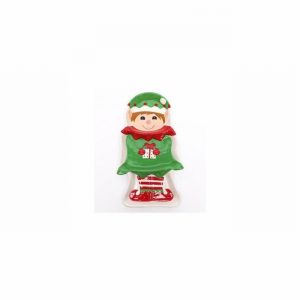 Christmas Elf Plate 37cm 3Sections