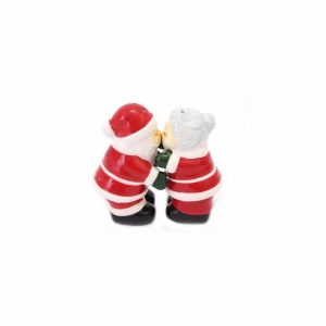 Christmas Salt & Pepper Pot Mr & Mrs Claus 11cm