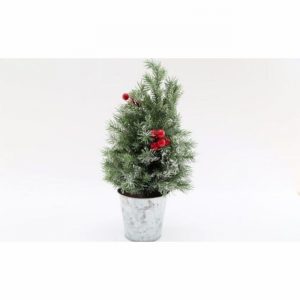 Christmas Tree with Berries 38cm