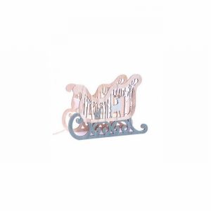 Christmas Sleigh Sage 3D 23x15cm