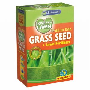 Grass Seed CHATSWORTH with Fertiliser 375Gm.