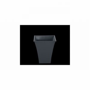 Planter METALLICA 28cm Square Grey