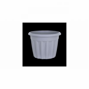 Planter VISTA 40cm Round Grey