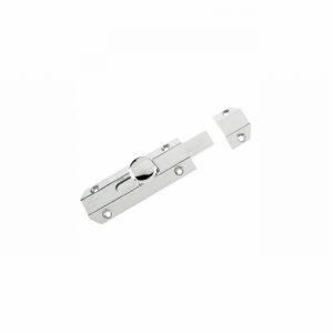Bolt Tower 100mm 4" P.Chrome