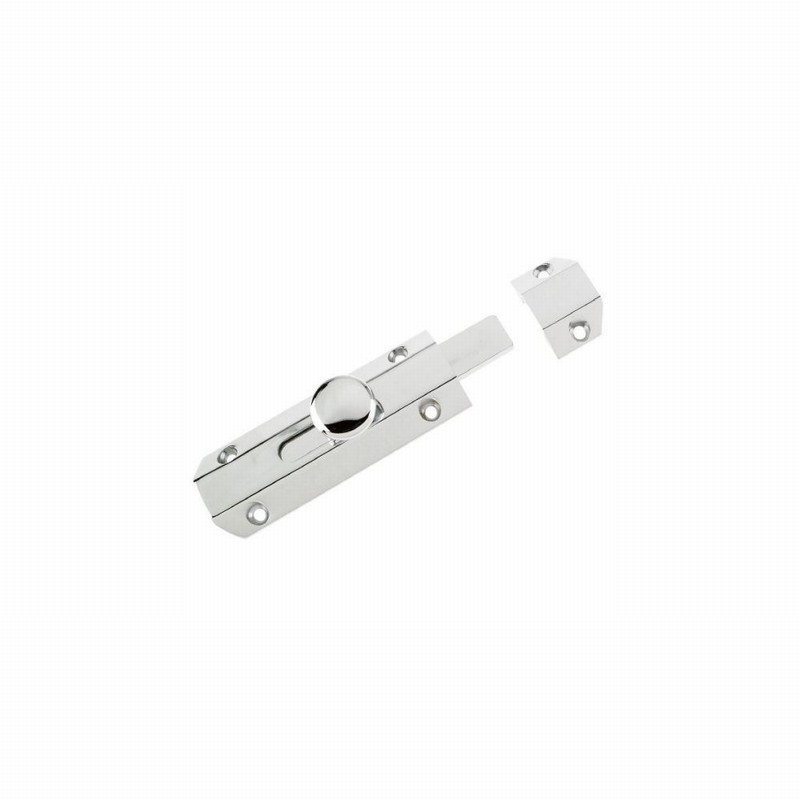 Bolt Tower 100mm 4" P.Chrome