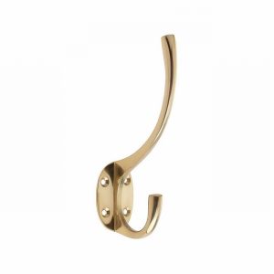 Hook Hat & Coat 5" P.Brass