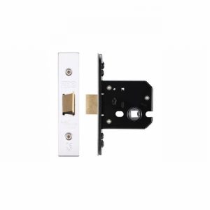 Latch Mortice Dead Flat 64mm SS